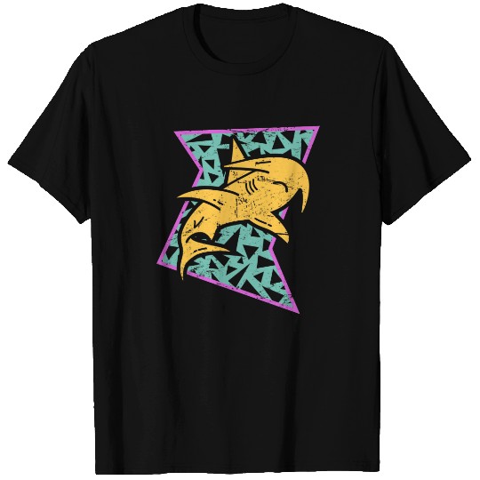 Rad 90s Hammerhead Shark Icon T-shirt