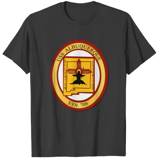 Navy - USS Albuquerque (SSN-706) wo Txt T-shirt