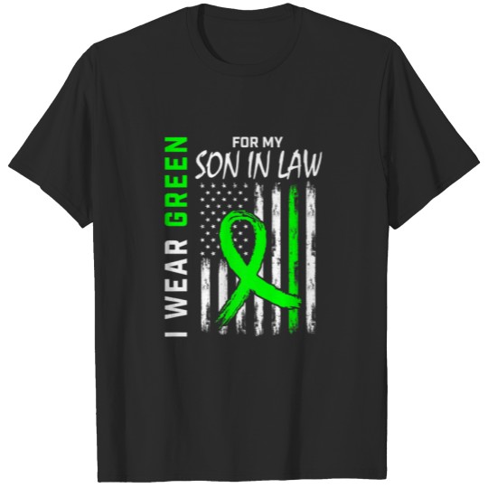 I Wear Green For My Son In Law Cerebral Palsy Awar T-shirt