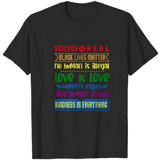 Discover Kidness Is Everything Pride Science Real LGBT Love T-shirt