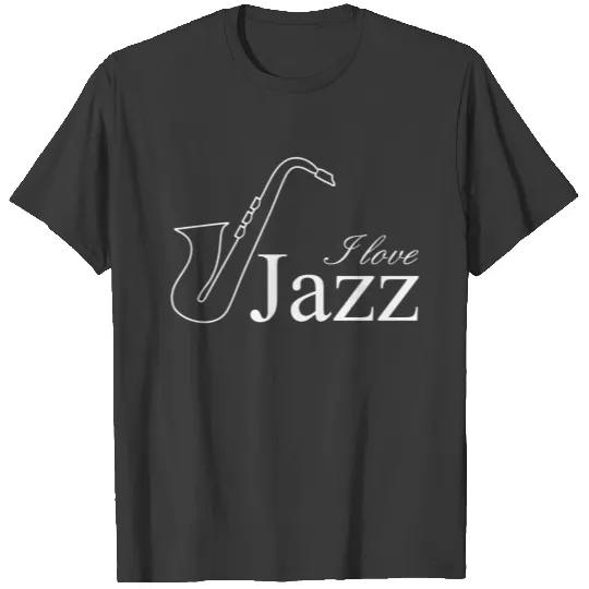 I love jazz sleeveless T-shirt