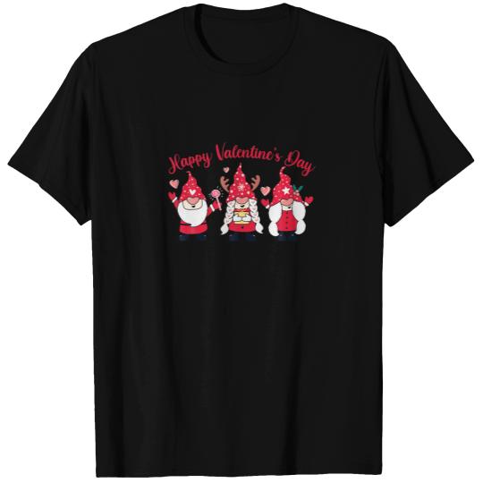 Happy Valentine`S Day: Funny Gnomes T-shirt