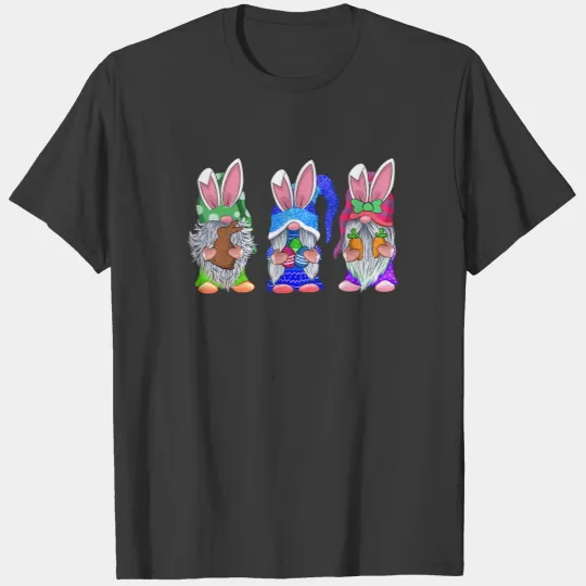 Easter Gnomes Egg Hunting T-shirt