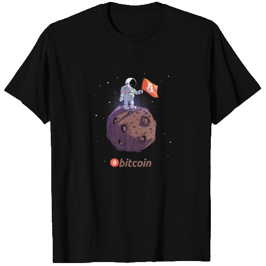 Bitcoin To The Moon HODL BTC Cryptocurrency Crypto T-shirt