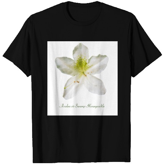White azalea (swamp honeysuckle) T-shirt