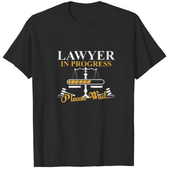 Lawyer In Progress Law Advocate Attorney Graduatio T-shirt
