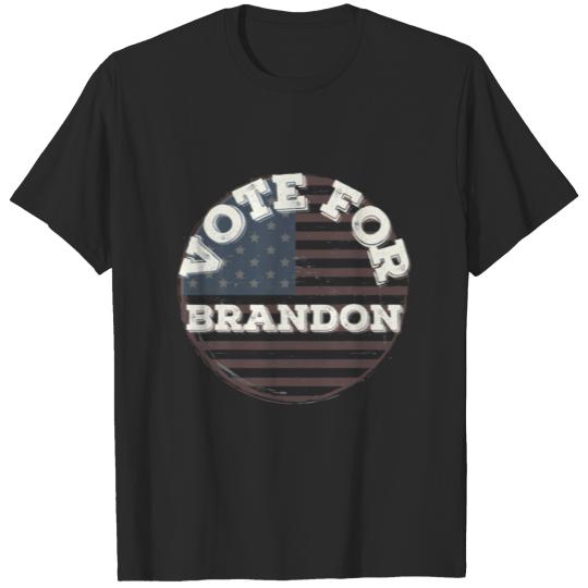 Funny Vote For Brandon Pro Joe Biden President Dem T-shirt