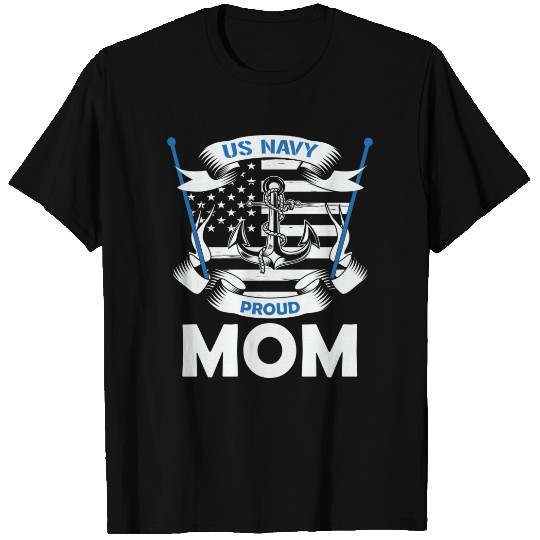 US Navy Proud Mom T-shirt