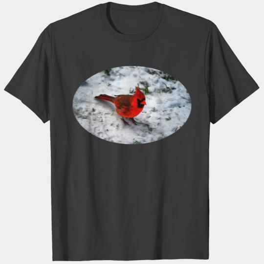Red Cardinal Feathers and Plumage T-shirt