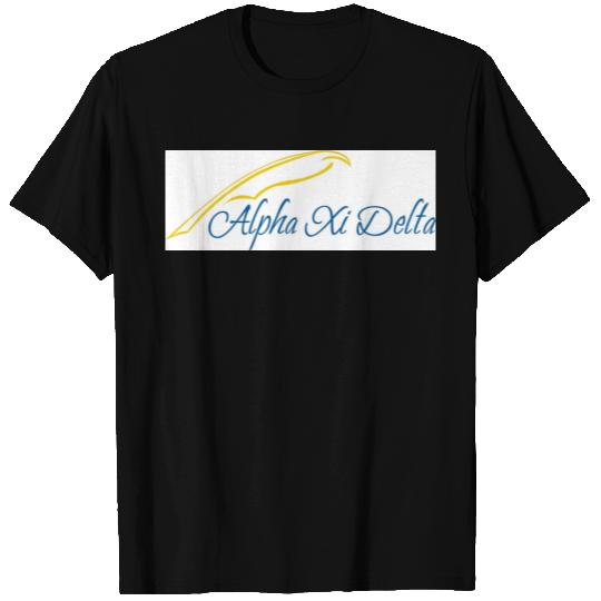 Alpha Xi Delta with Quill T-shirt