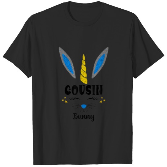 Discover Cute Cousin Bunny Easter Day Family Matching Outfi T-shirt
