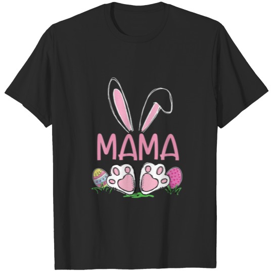Discover Mama Bunny Easter Eggs Matching Family Cute Easter T-shirt