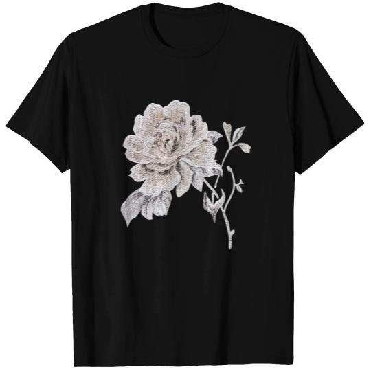 Beige rose T-shirt