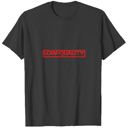 Discover Low-quality Stamp T-shirt