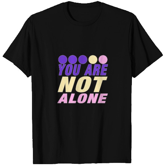 You are not alone - Aftgender Pride T-shirt