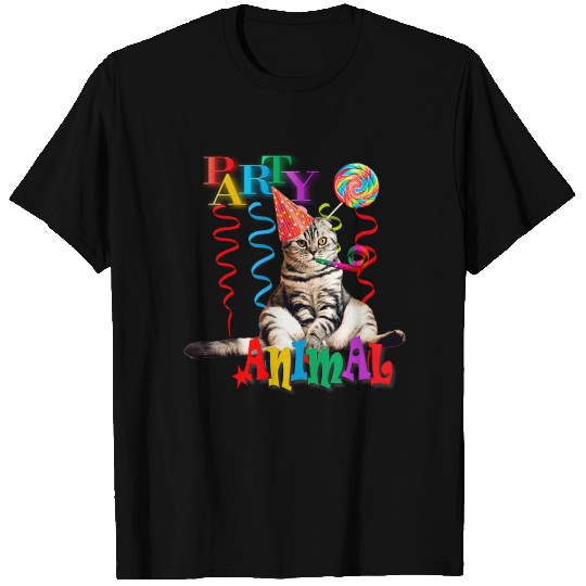 Party Animal Cat T-shirt