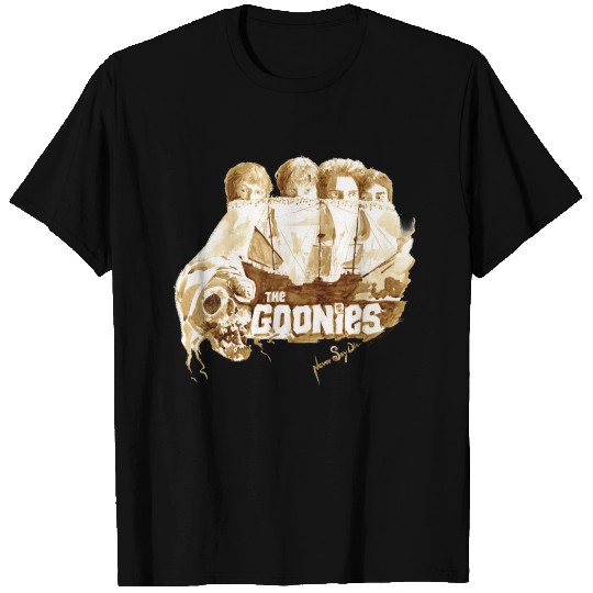 The Goonies Pirate Ship Watercolor Graphic T-shirt