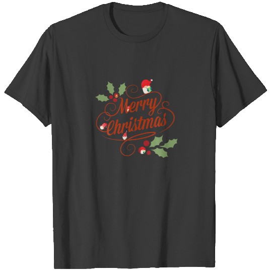 Merry Christmas Gnome Funny Family Xmas Kids Adult T-shirt