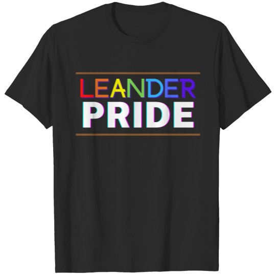 Discover Leander PRIDE, BIPOC LGBTQ+ T-shirt