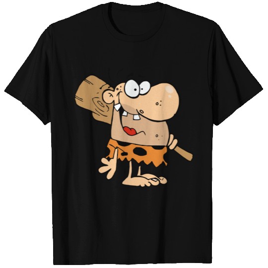 Caveman With Club T-shirt