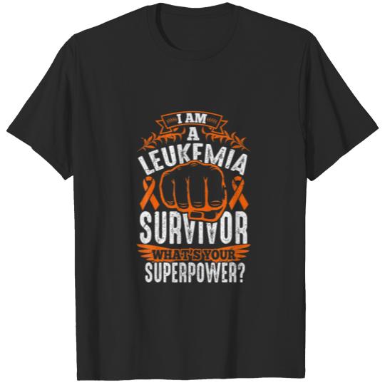 Discover Leukemia Cancer Survivor Awareness Ribbon Gifts T-shirt