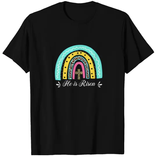 He Is Risen Christian Easter For Women Men Happy E T-shirt