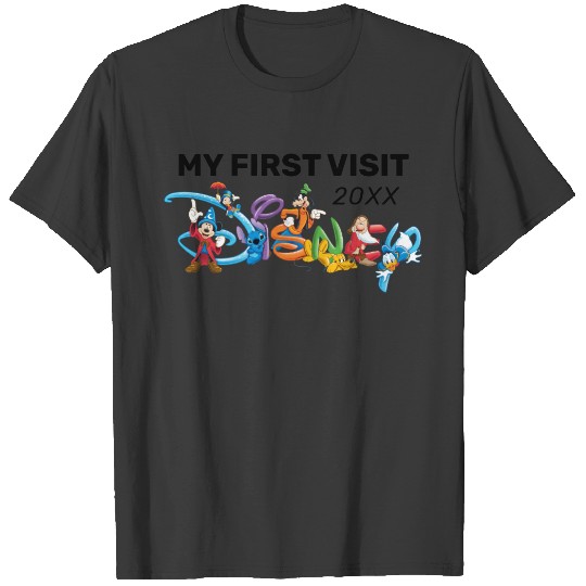 Discover Disney Logo | Mickey and Friends - My First Visit T-shirt