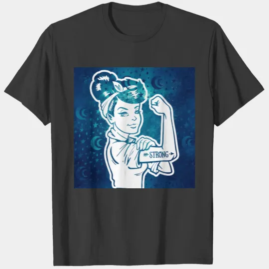 Rosie The Riveter Strong T-shirt