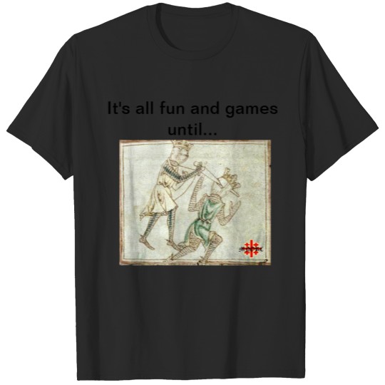 Discover It's all fun and games T-shirt