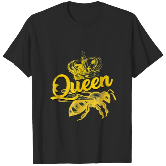 Discover Queen Bee Beekeeper Honey Bee T-shirt