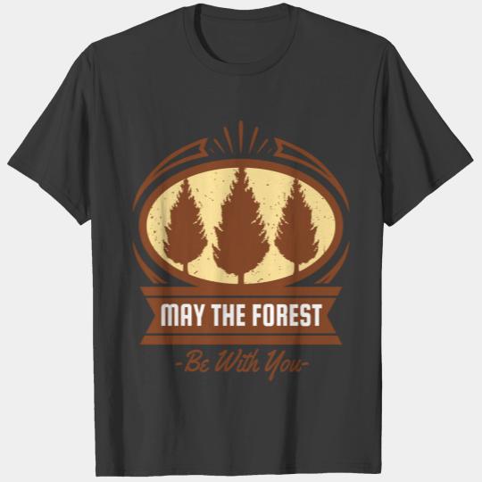May the Forest be With You happy earth day T-shirt