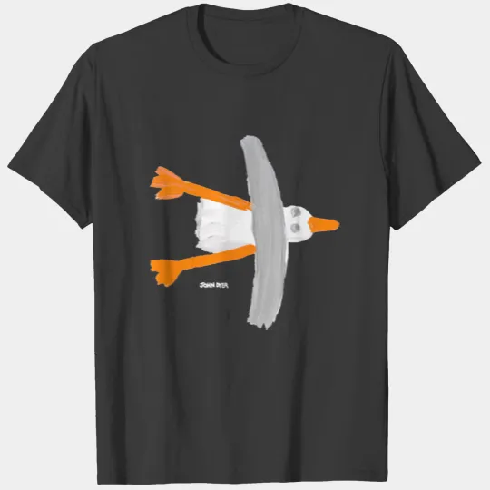 Mens Art : Classic Seagull by John Dyer T-shirt