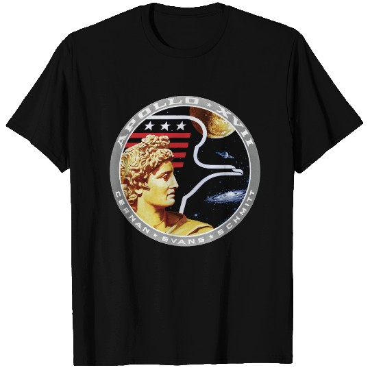 Apollo 17 NASA Mission Patch Logo T-shirt