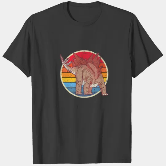 Vintage Retro Style Dinosaur I Stegosaurus T-shirt