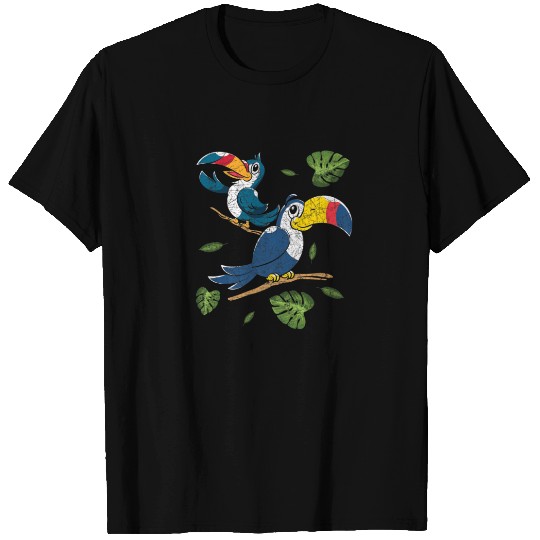 Rainforest Bird Lover Tropical Summer Animal Lover T-shirt