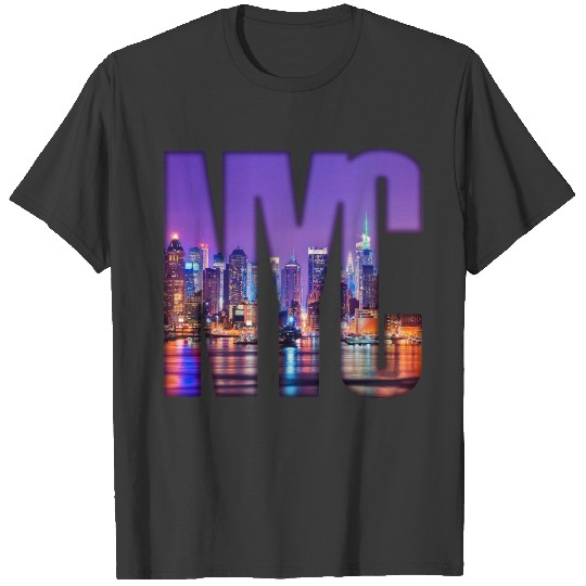 NYC Skyline (Dark) T-shirt