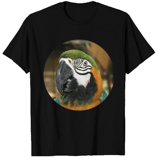 Blue and Yellow Macaw from Amazon T-shirt