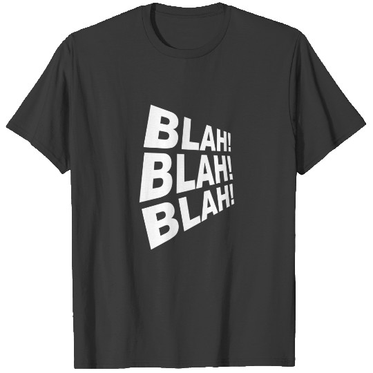Blah Blah Blah Polo T-shirt