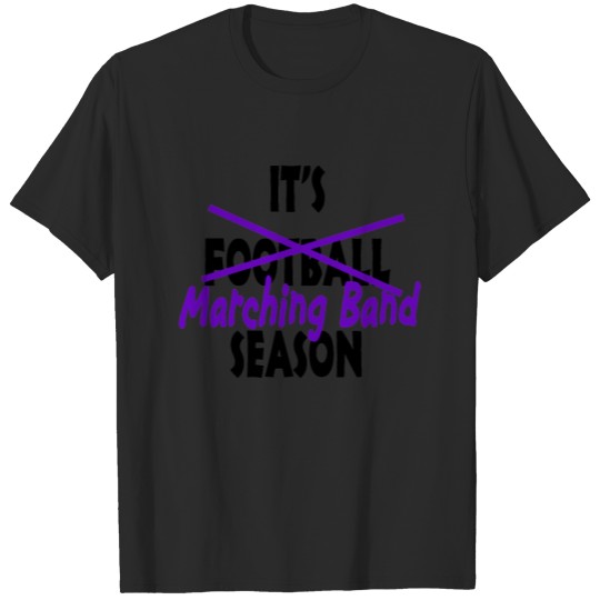 Discover Marching Band Season/ Purple T-shirt
