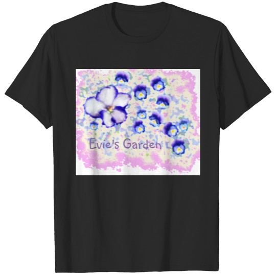 Baby Tutu violet garden T-shirt
