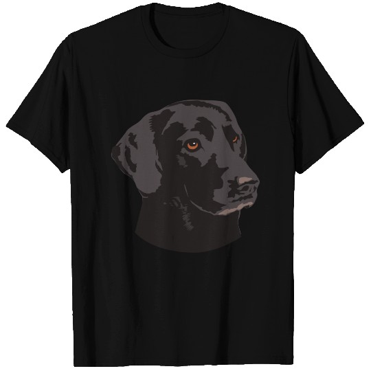 Black Lab dog Polo T-shirt