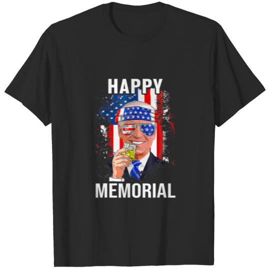 Happy Memorial For 4Th Of July Funny Joe Biden T-shirt