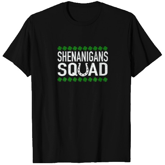 Shenanigans Squad Matching Group St Patrick's Day T-shirt