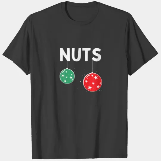 Mens Chest Nuts Matching Chestnuts Christmas Coupl T-shirt