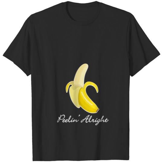 Discover Womens Good Positive Vibes Banana Funny Peelin Alr T-shirt