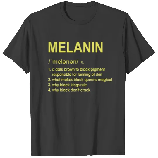 Discover Melanin BHM T-shirt