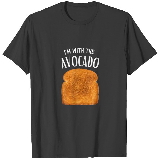 I'm With The Avocado Toast Easy Halloween Matching T-shirt
