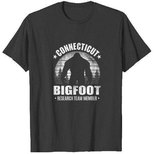 Connecticut Bigfoot Research Team Member Sasquatch T-shirt