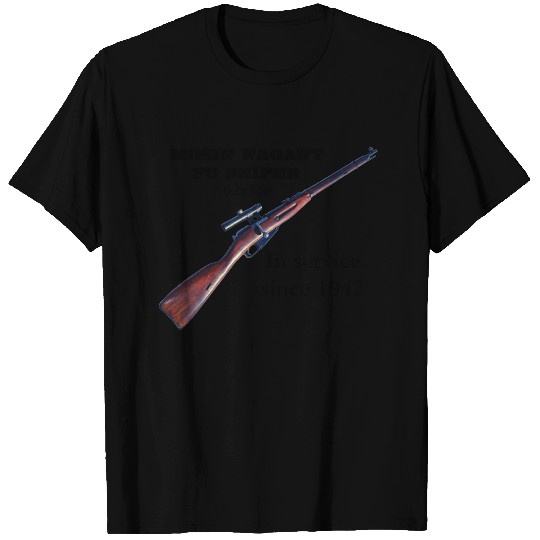Soviet Russian Mosin Nagant Sniper T-shirt