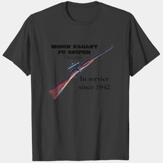 Soviet Russian Mosin Nagant Sniper T-shirt